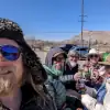 Taking a pedicab to Colorado Mountain Winefest in Palisade, CO with Palisade Pedicab