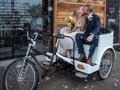 Grand Exit - Wedding Services from Palisade Pedicab